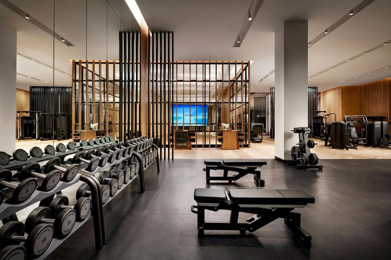 AWAKEN Fitness gym at Atlantis The Royal