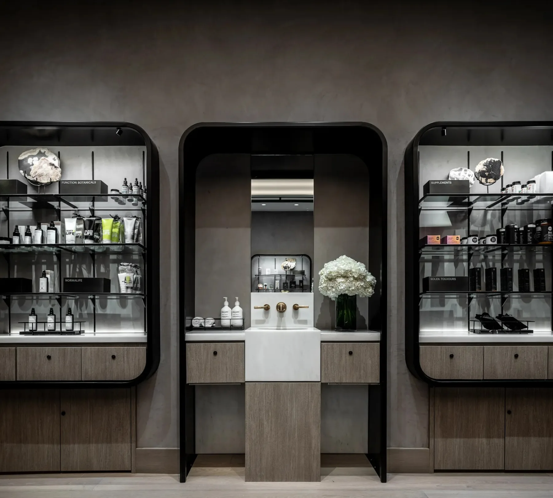 Spa treatment room at Equinox Hotel New York