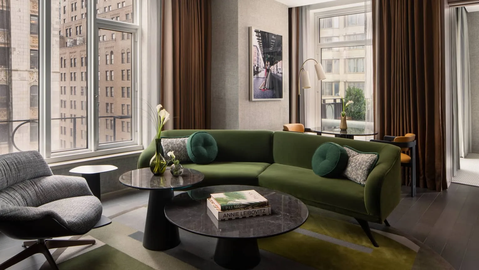 City-view suite at Four Seasons Hotel New York Downtown