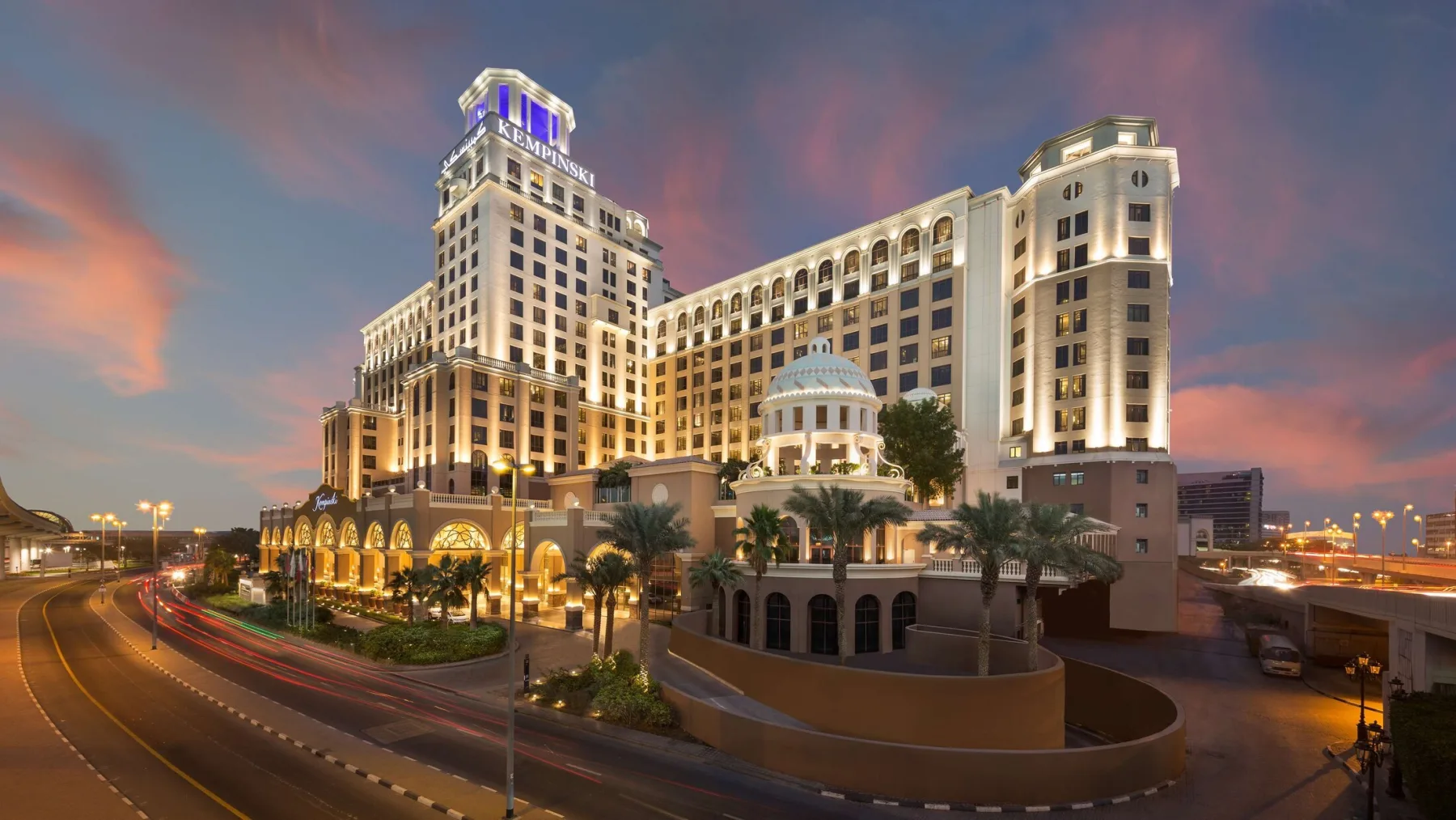Exterior of Kempinski Hotel Mall of the Emirates Dubai