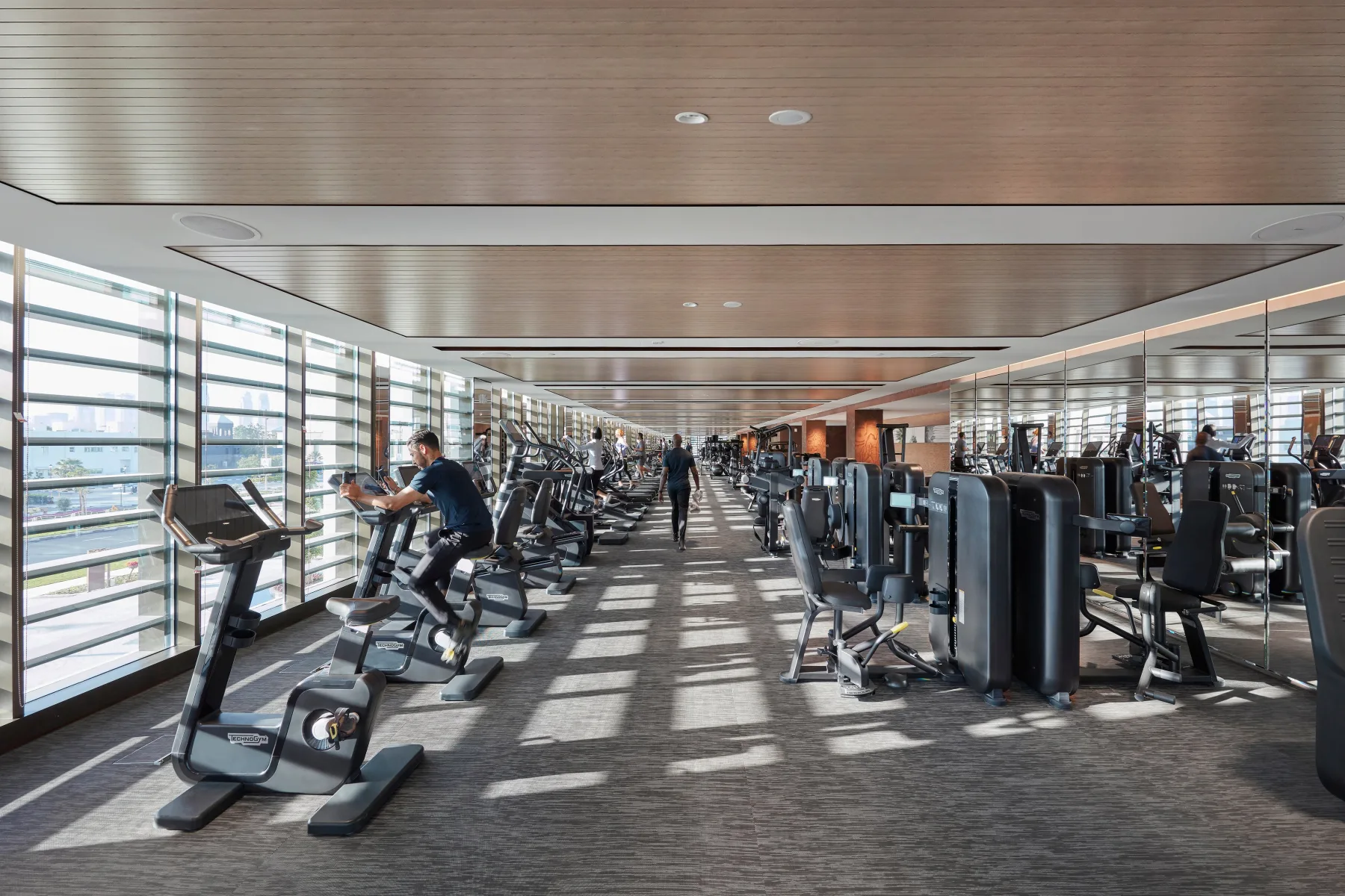 Fitness centre at Mandarin Oriental Jumeira