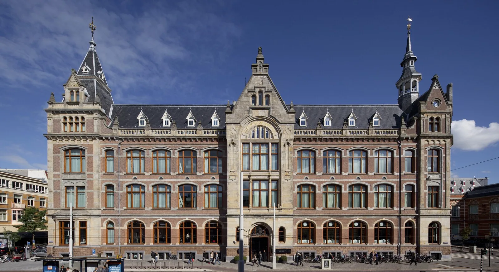 Historic façade of Mandarin Oriental Ritz, Madrid.