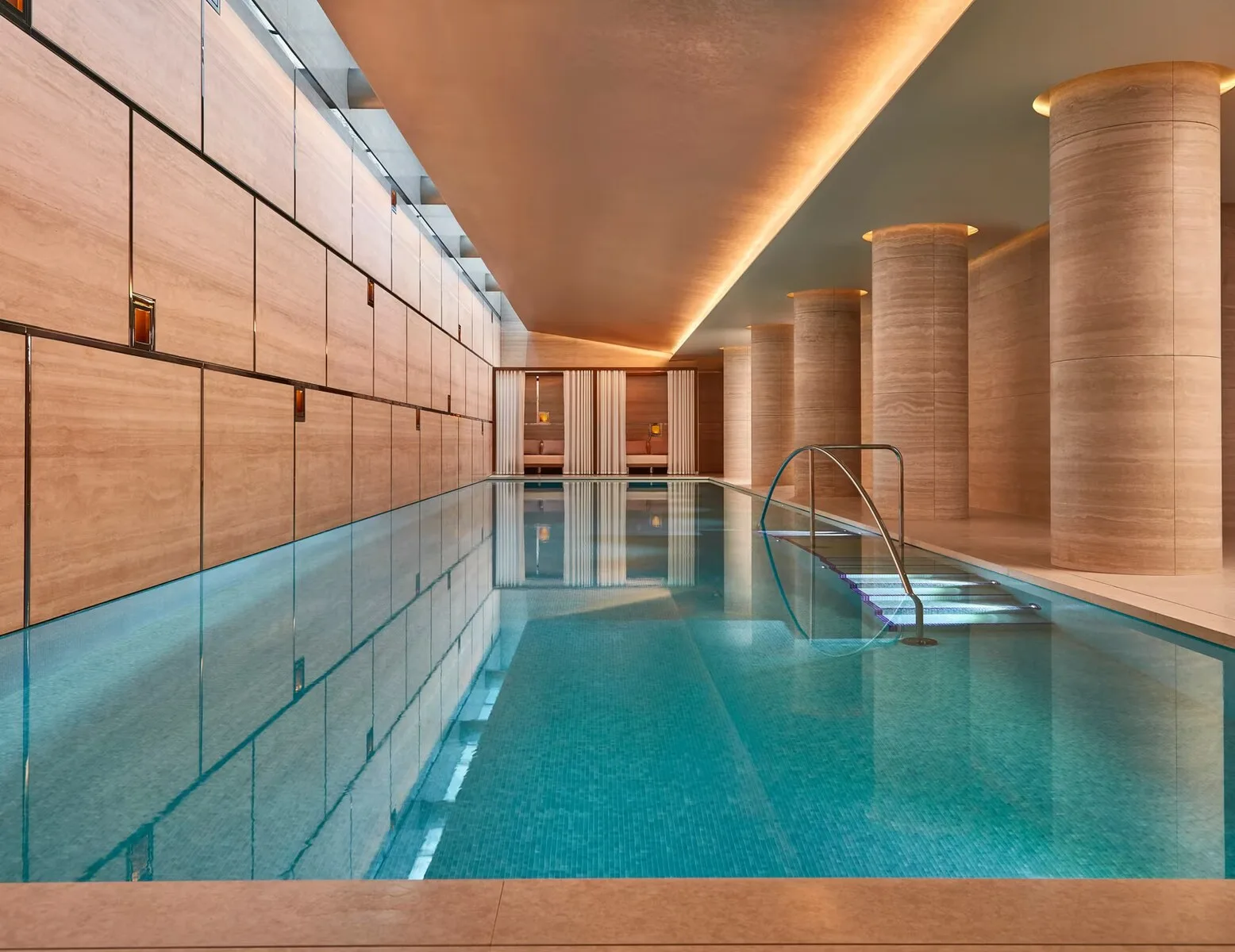 Indoor swimming pool at Surrenne Belgravia, available to guests of The Emory.